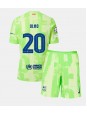 Barcelona Dani Olmo #20 Ausweichtrikot für Kinder 2024-25 Kurzarm (+ Kurze Hosen)